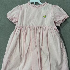 Masters Kids Pink Ruffled Dress